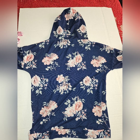 Ardene Floral Long Sleeve Top Hoodie - Picture 8 of 13